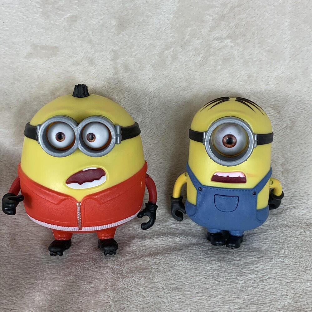 Minions The Rise of Gru Loud n Rowdy Otto And Stuart Action Figures Mattel